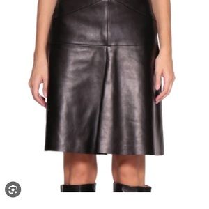 Isabel Marant high waisted leather skirt Gladys size 34 NWT